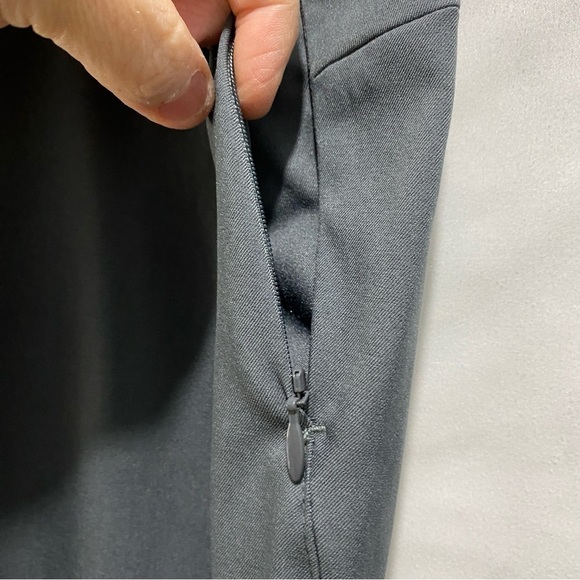 LOLE women’s grey athleisure zip up straight leg grey pants size 14 - Picture 6 of 16